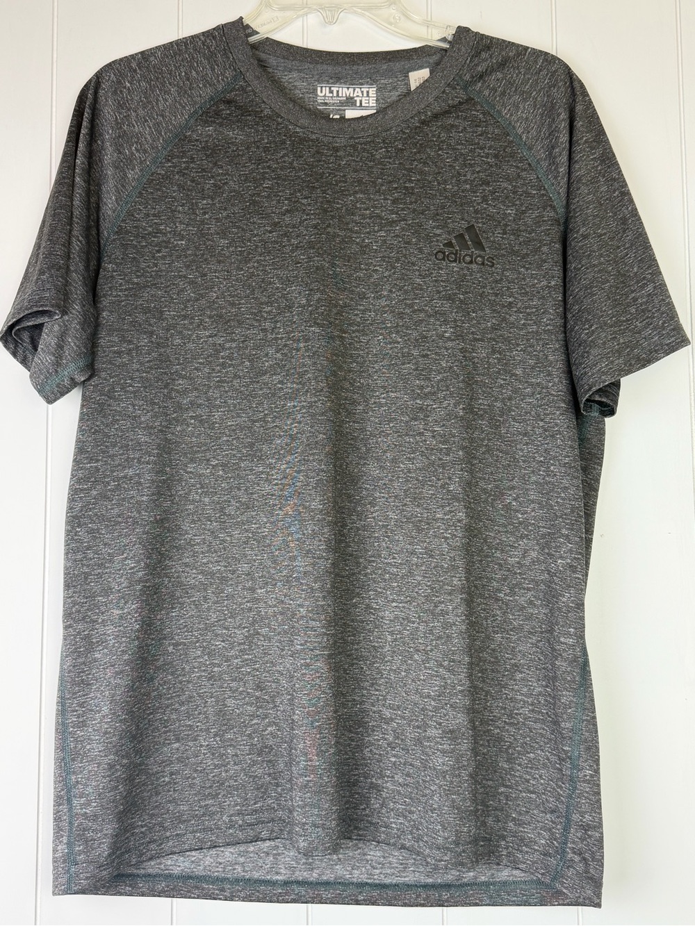 Adidas Men's Gray Performance Tee